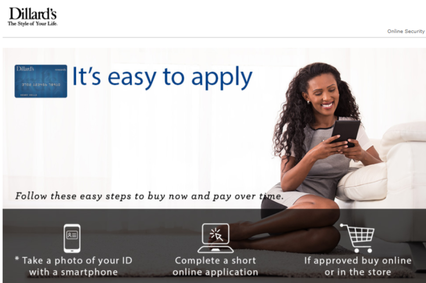 dillard credit card benefits